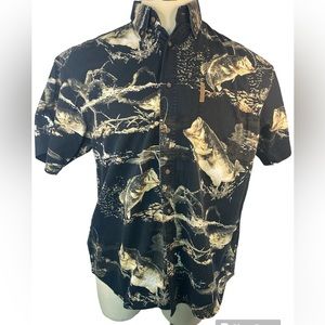Magellan Sportswear Short Sleeve Button Up Shirt Men’s Large